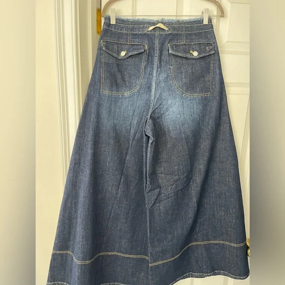 NWT Pilcro wide leg jeans - Picture 4 of 5